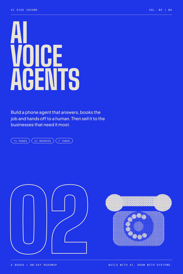 Book 2 cover: AI Voice Agents