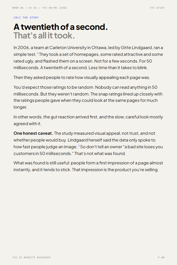 Story-led reading pages